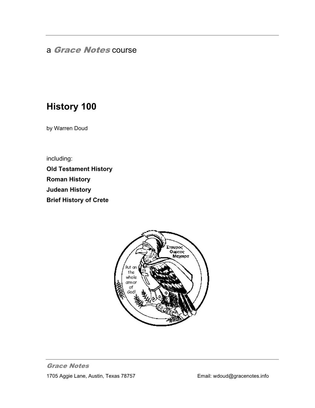 History 100 by Warren Doud