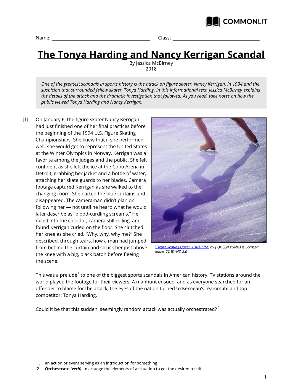 Download the Tonya Harding and Nancy Kerrigan Scandal.Pdf