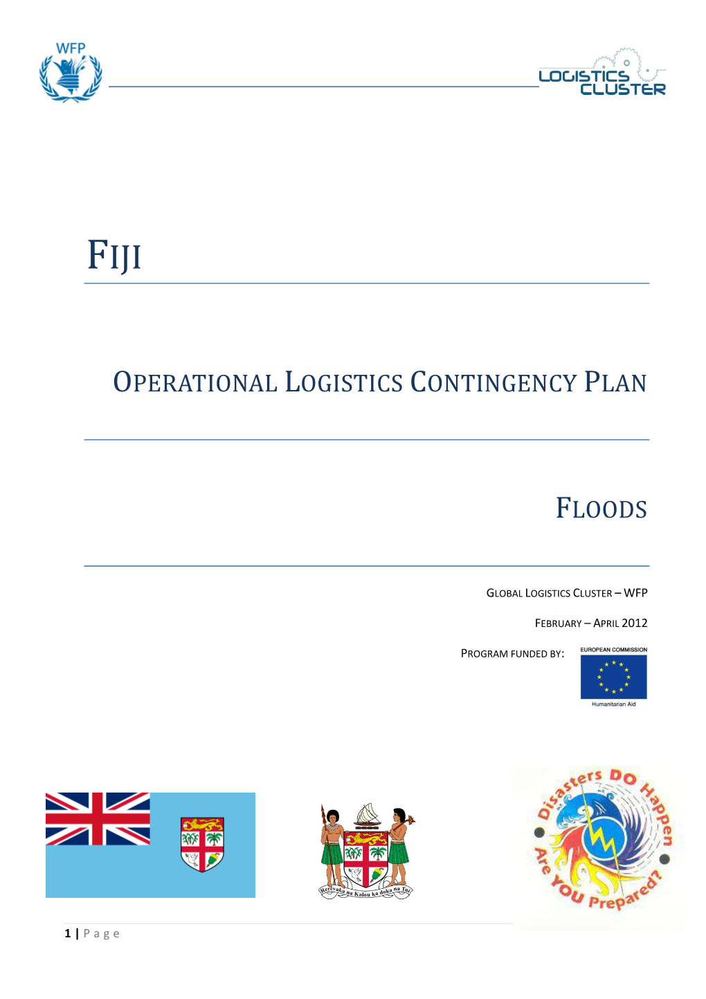 Operational Logistics Contingency Plan Floods