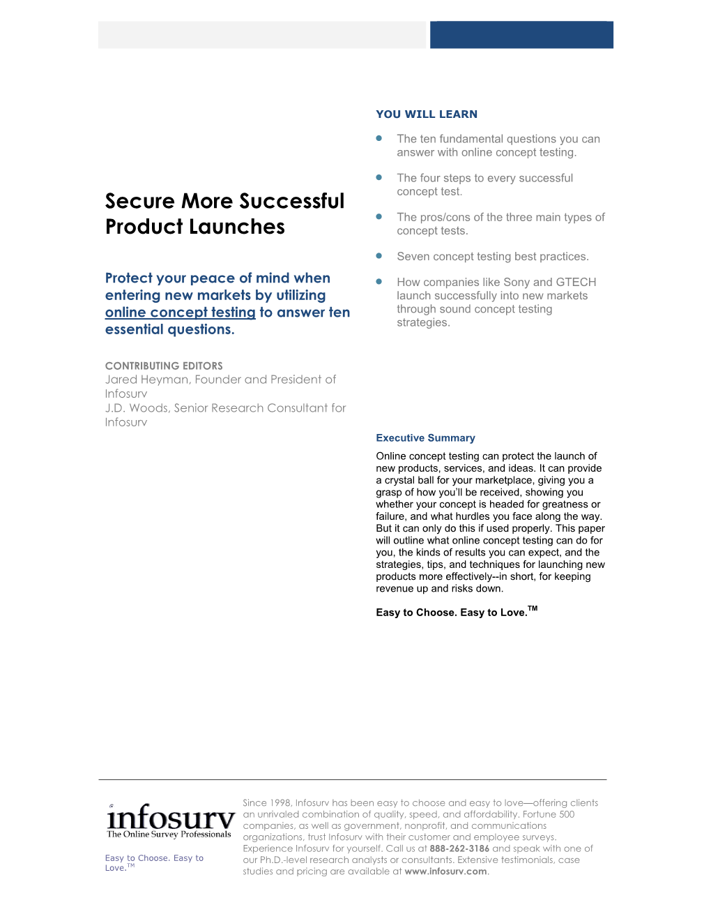 Secure More Successful Product Launches