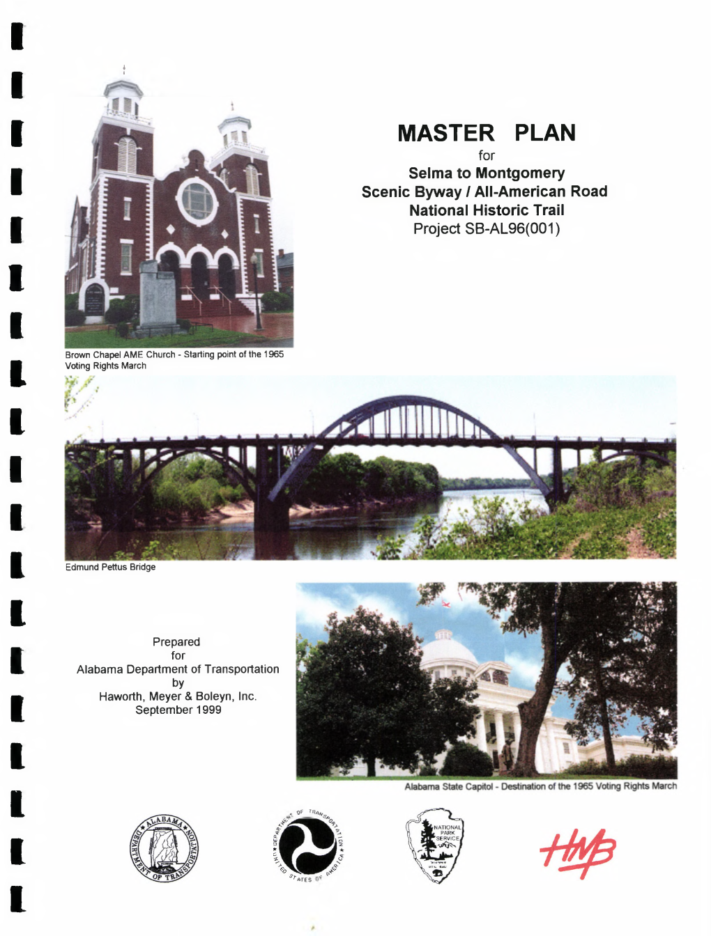 Master Plan for Selma to Montgomery Scenic Byway/All-American Road National Historic Trail