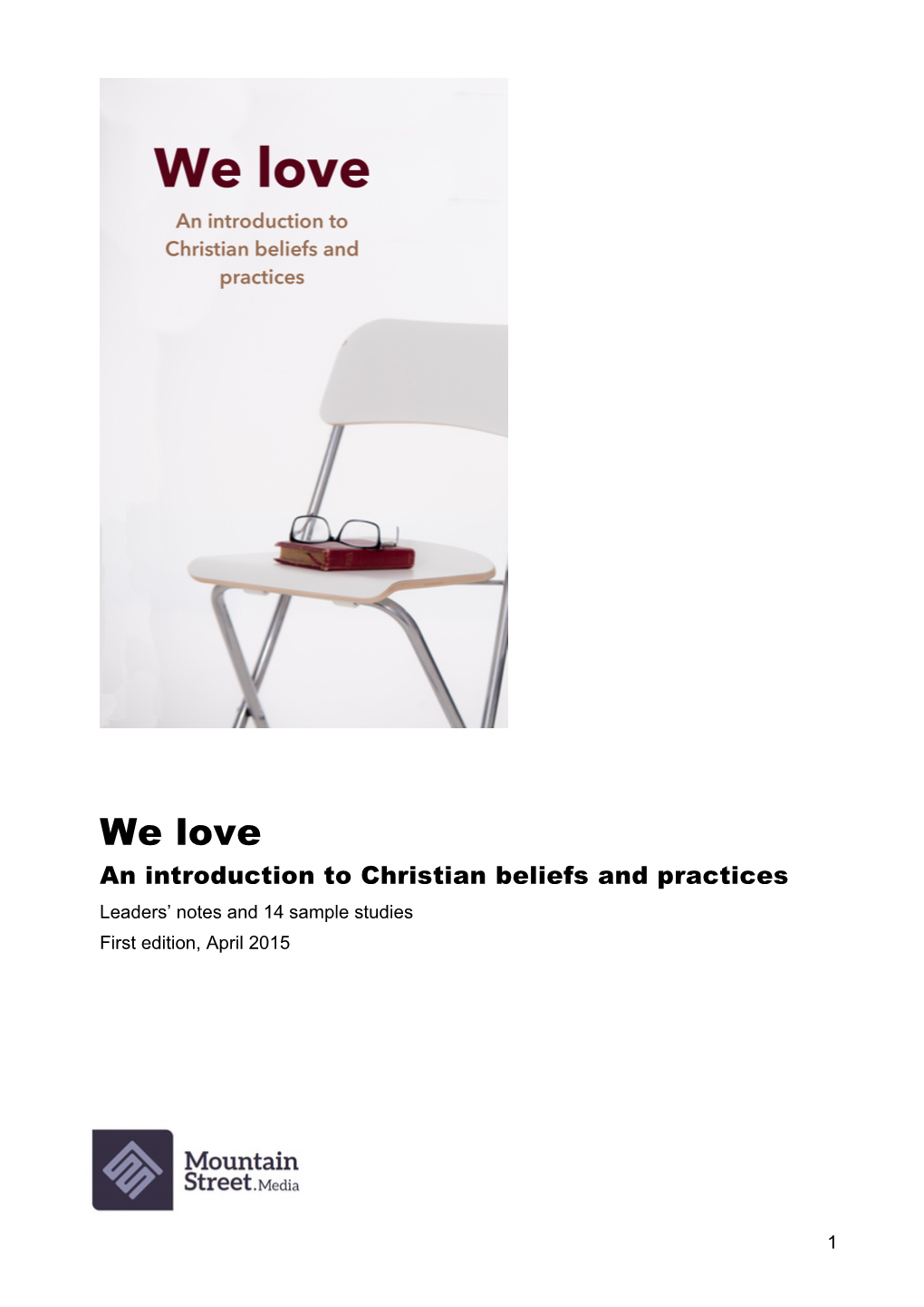 An Introduction to Christian Beliefs and Practices