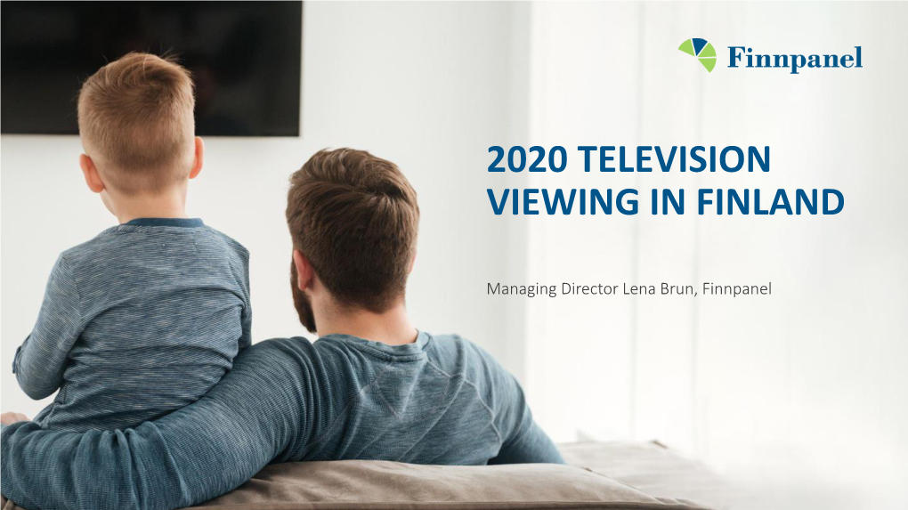 2020 Television Viewing in Finland