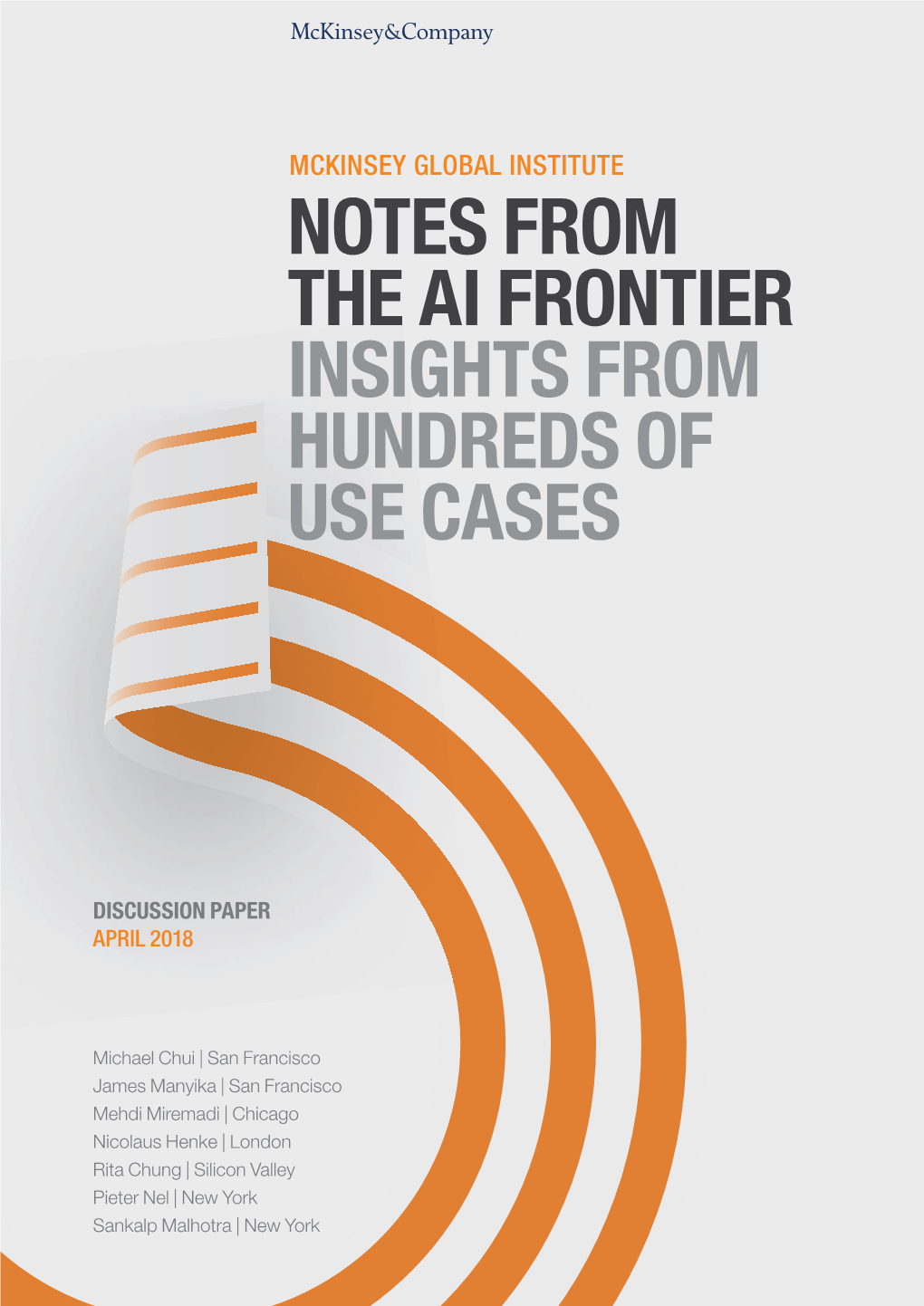 Notes from the Ai Frontier Insights from Hundreds of Use Cases