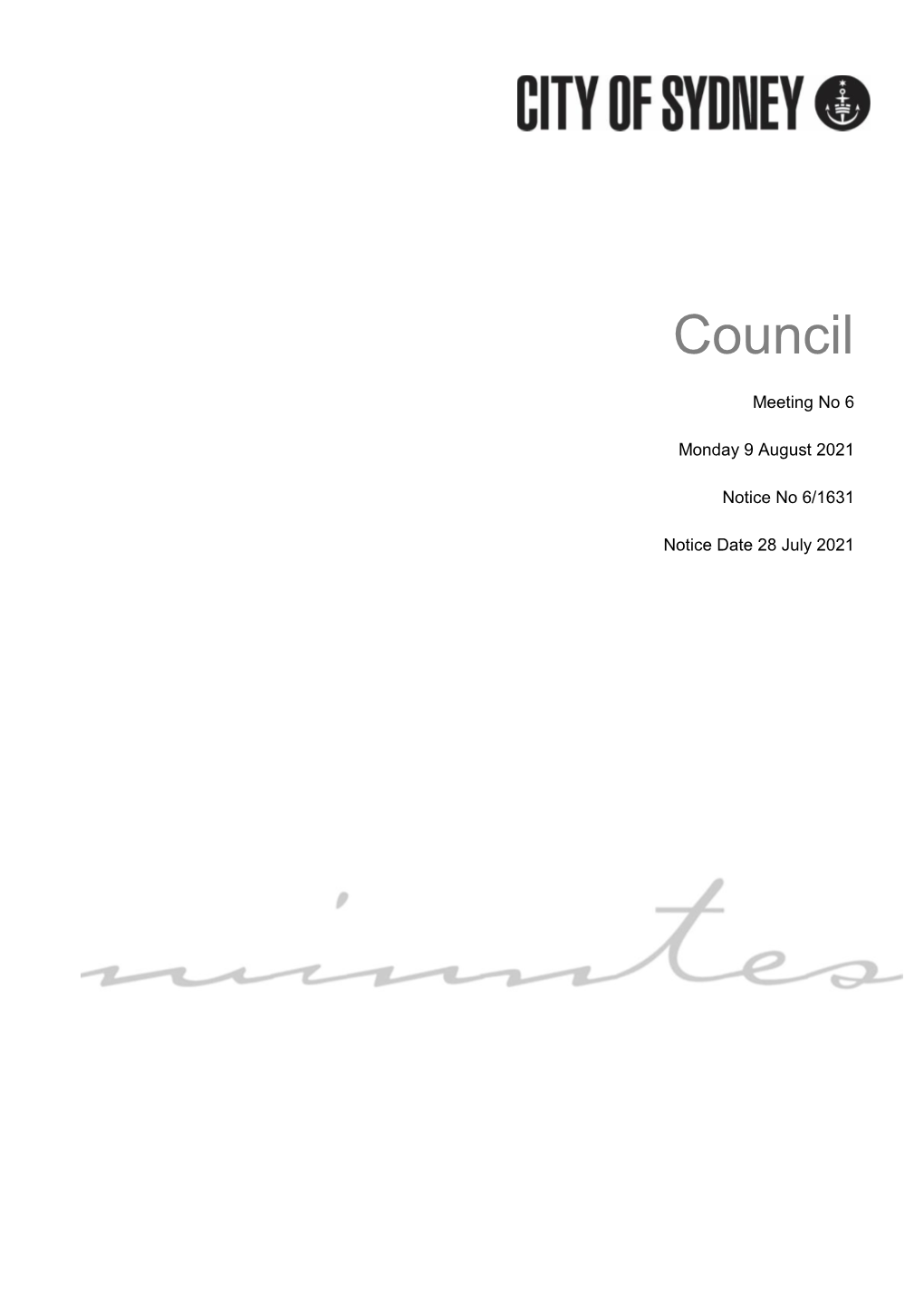 Council and Committee Meetings
