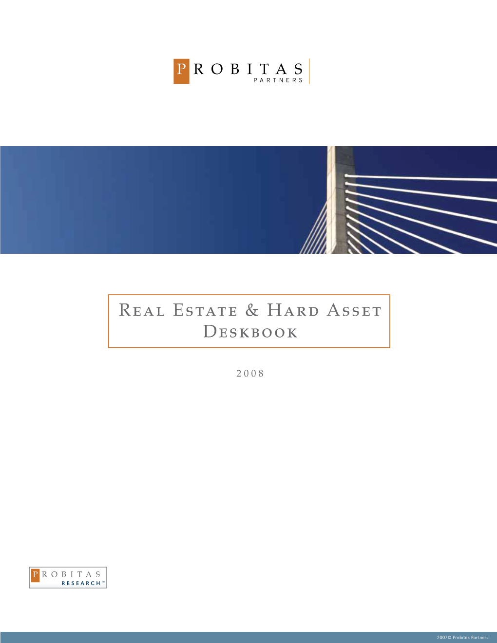 Real Estate & Hard Asset Deskbook