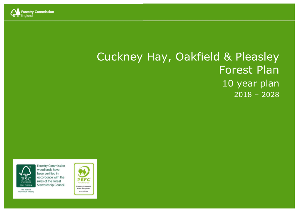 Cuckney Hay, Oakfield & Pleasley