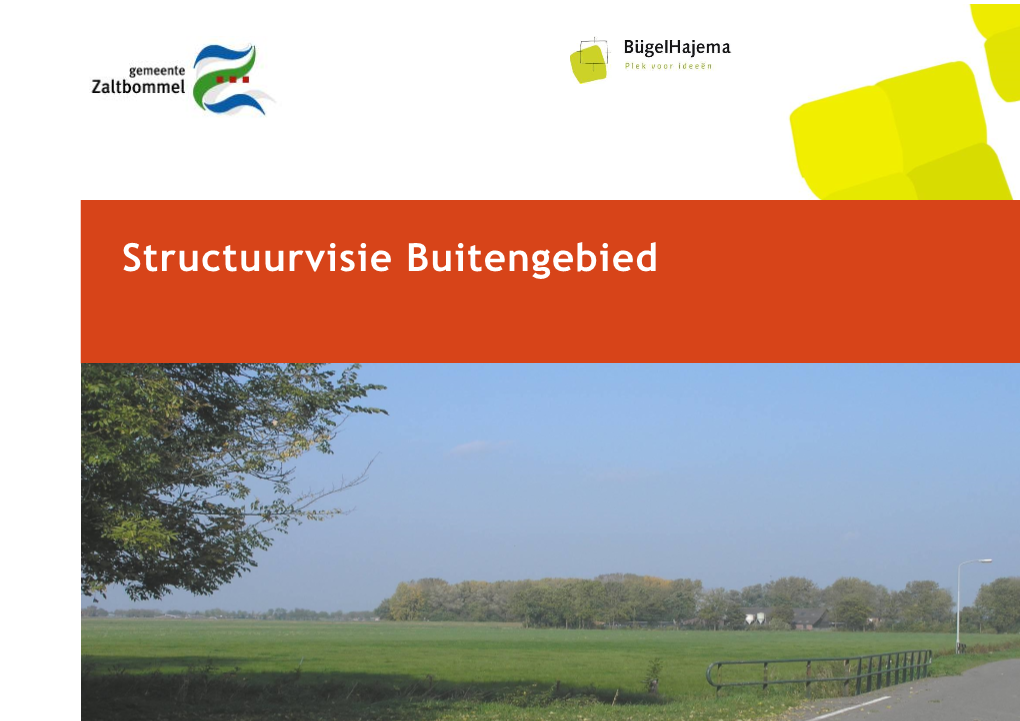 Structuurvisie Buitengebied