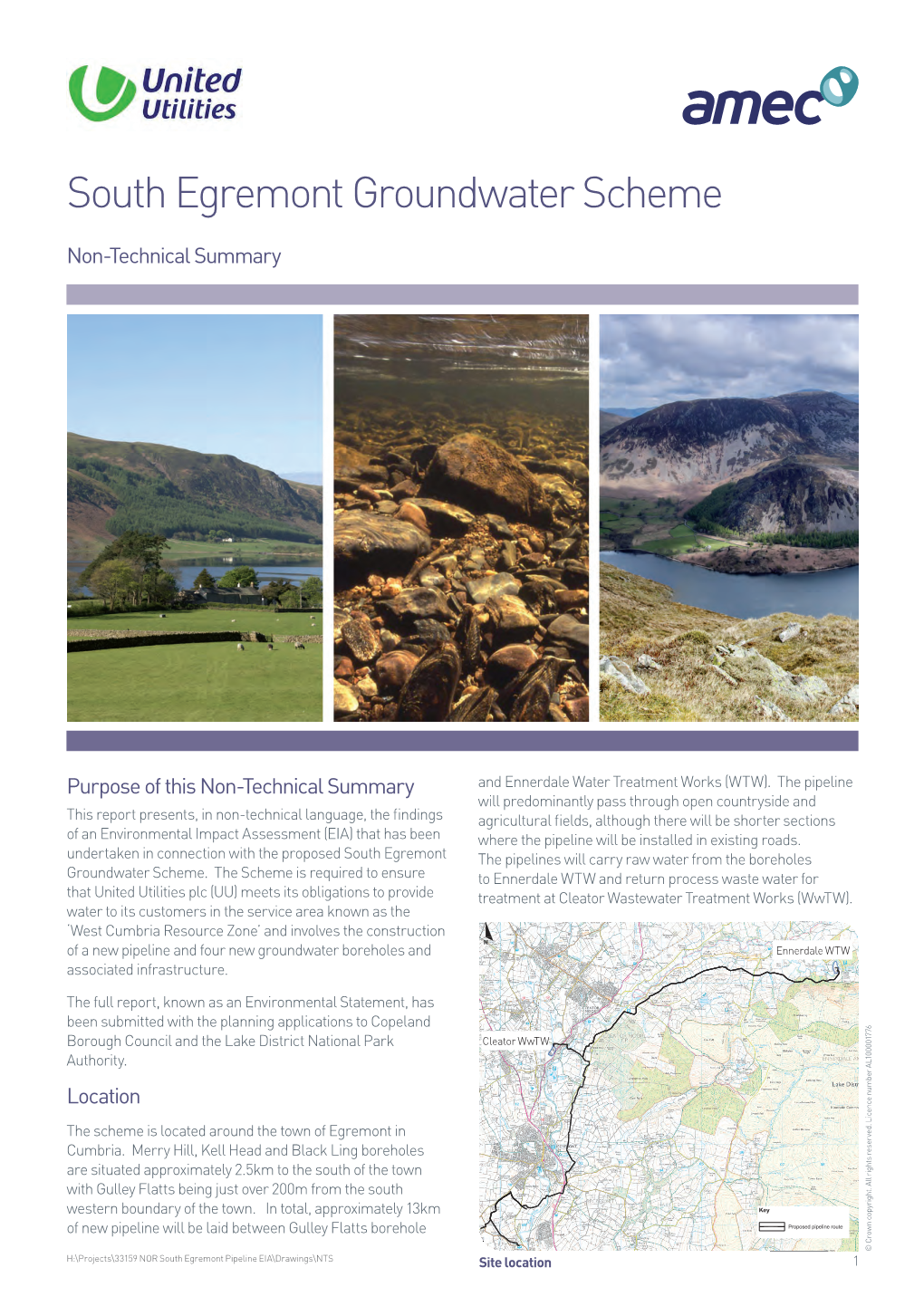 South Egremont Groundwater Scheme