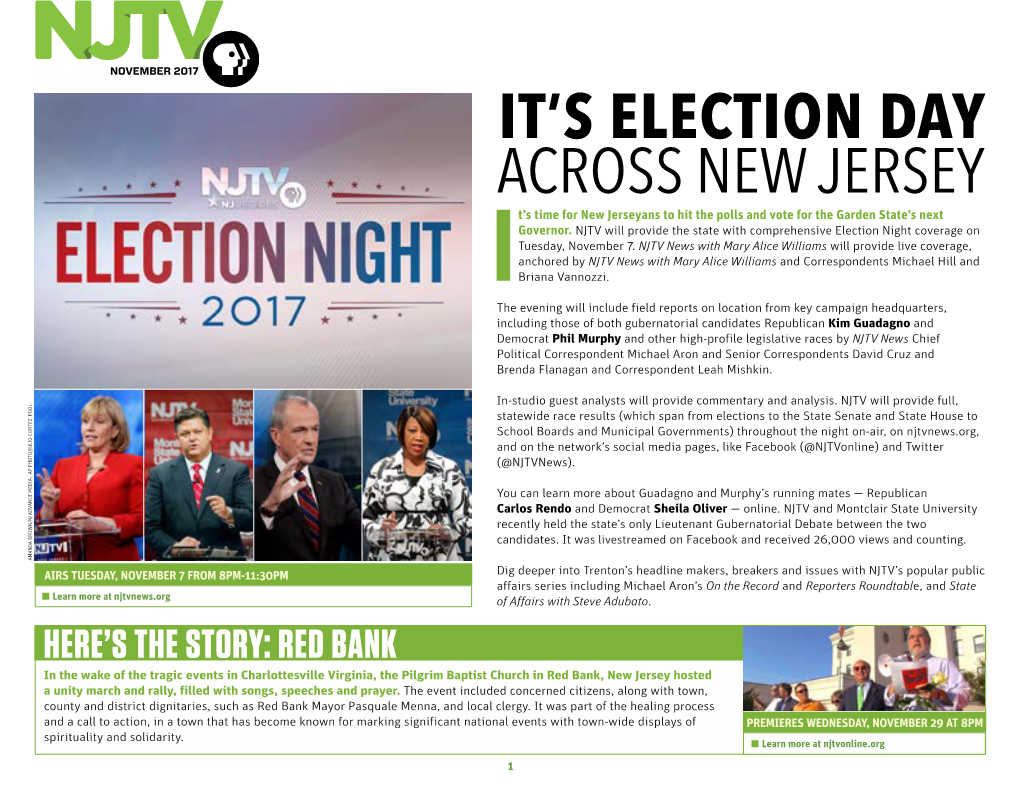 It's Election Day Across New Jersey