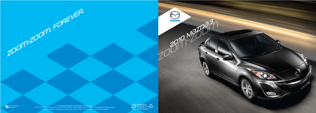 2010 Mazda3 Brochure