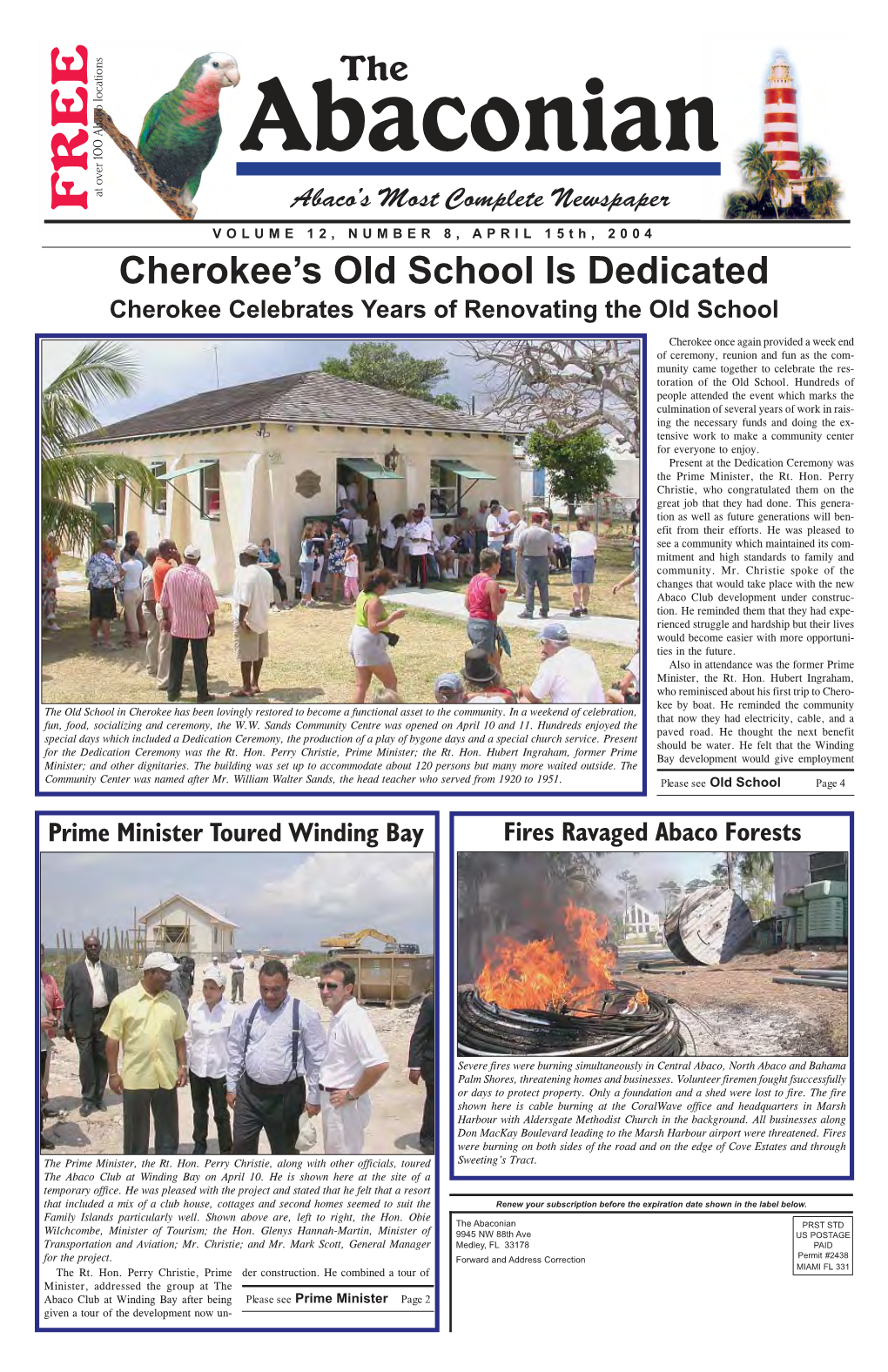 Cherokee's Old School Is Dedicated