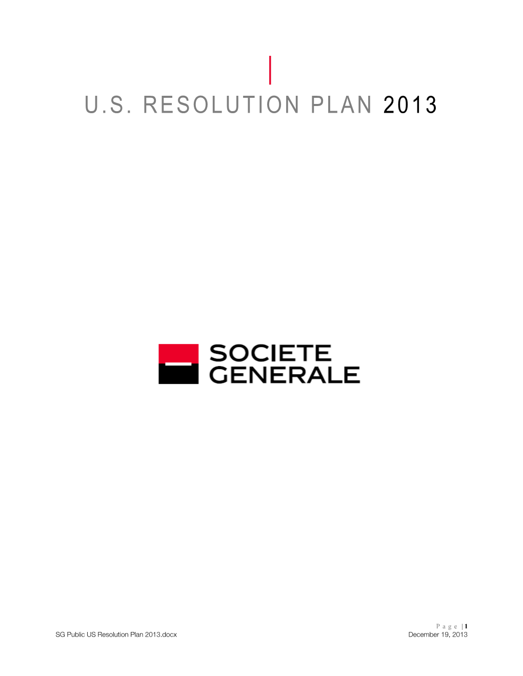 Societe Generale - 2013