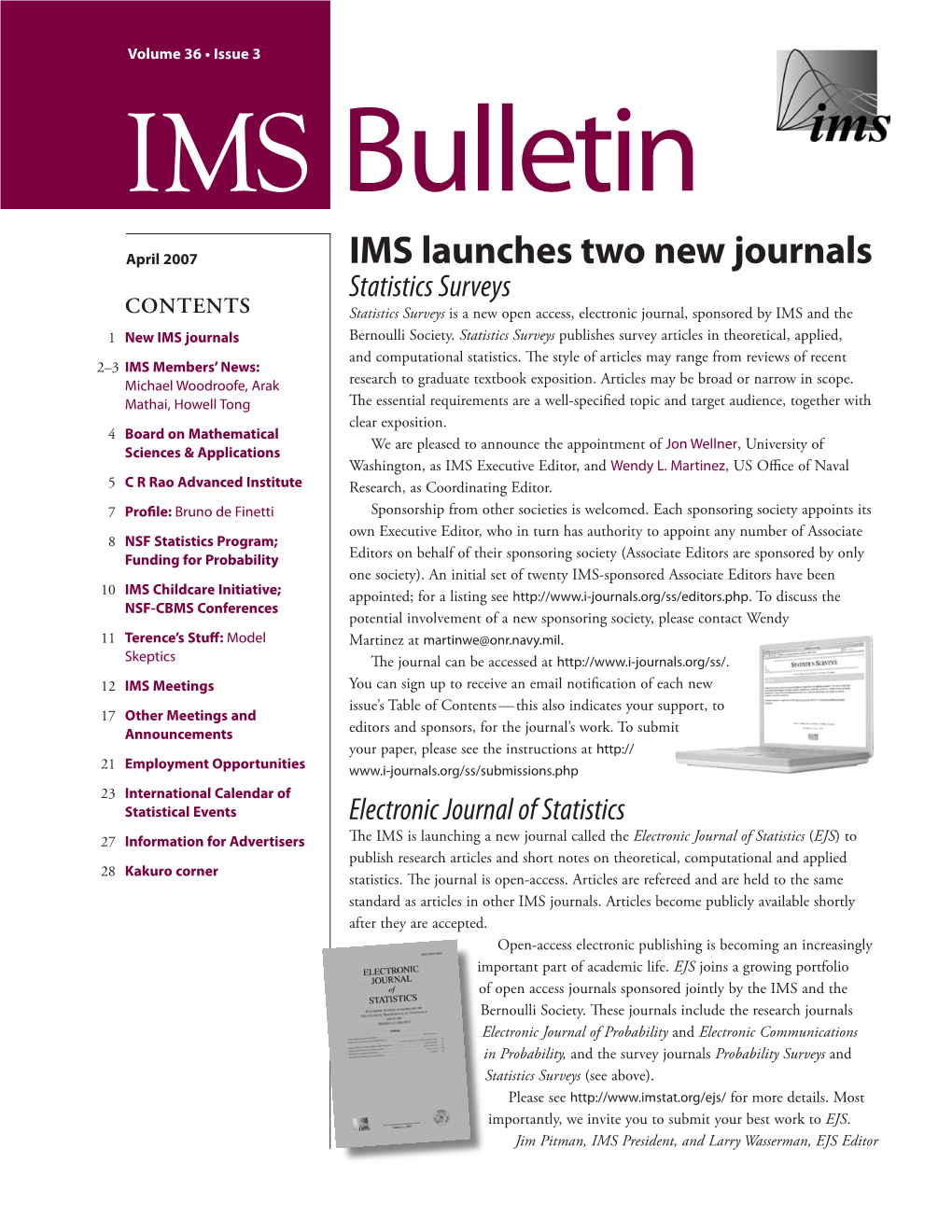 IMS Bulletin