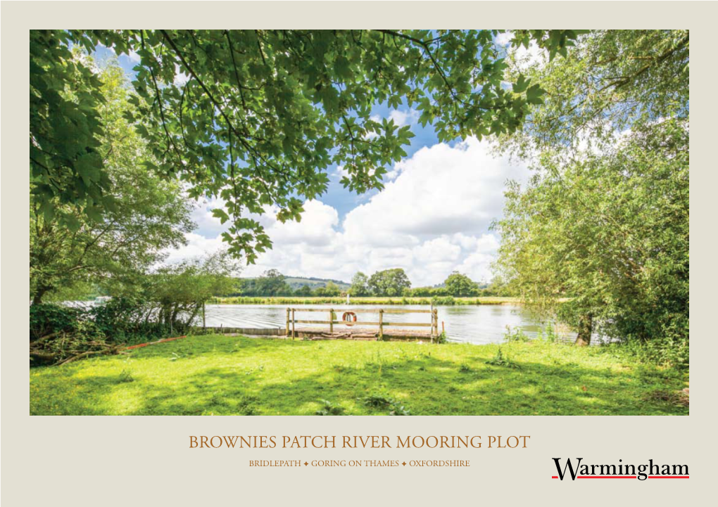 Brownies Patch River Mooring Plot
