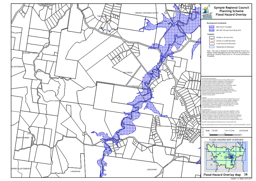 Gympie Regional Council Planning Scheme Flood Hazard Overlay