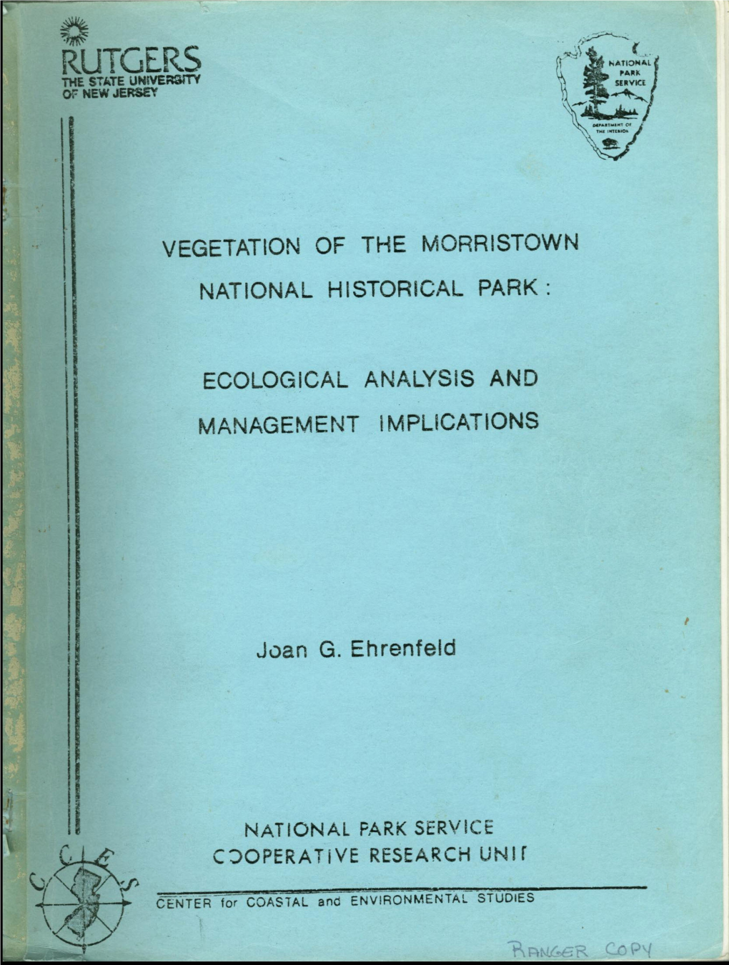 Vegetation of the Morristown National Historical Park