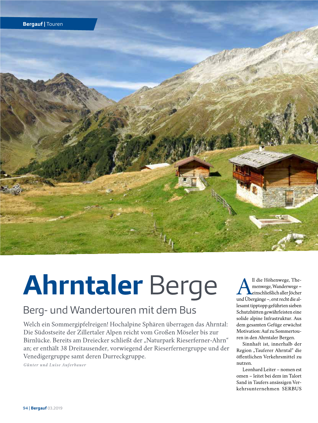 Ahrntalerberge