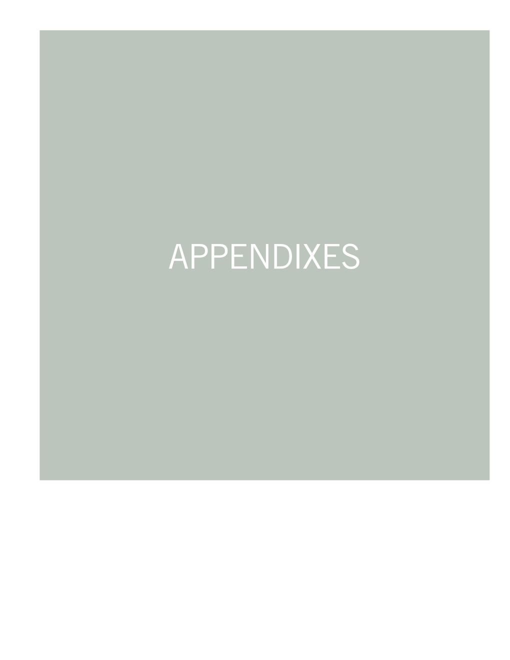 Appendices, Jordan Report 2012