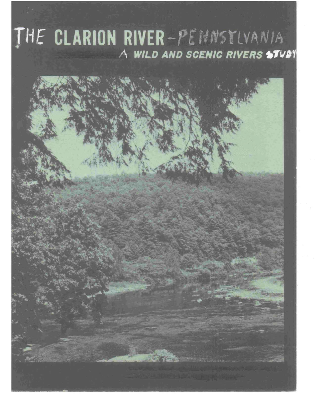 Clarion River Study Report, Pennsylvania