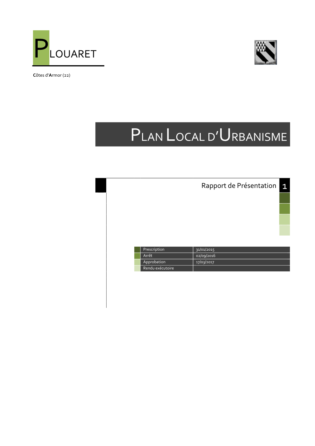 Plan Local D'urbanisme