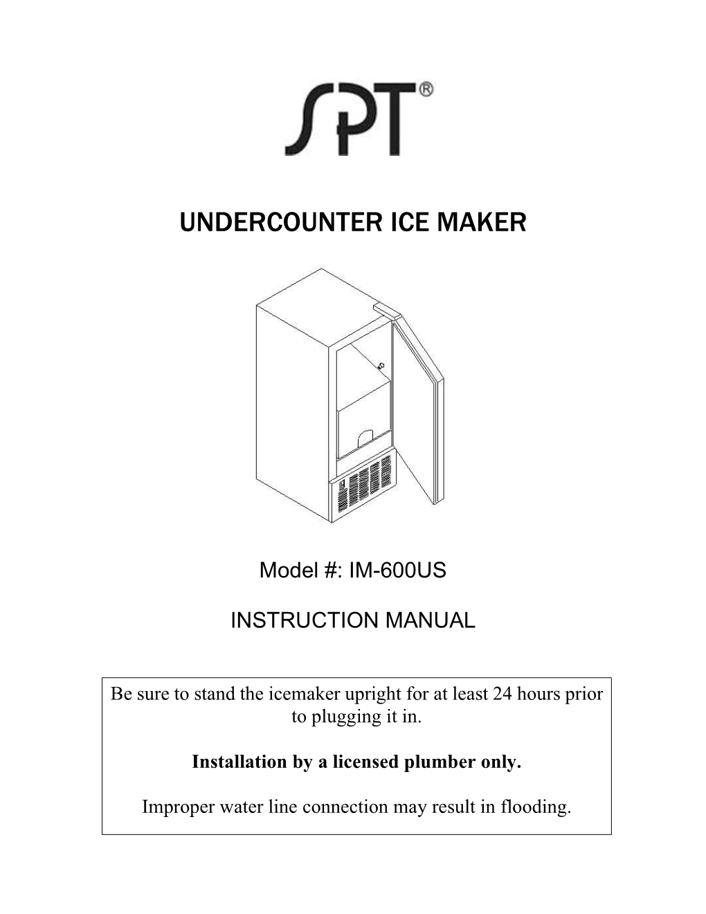 Undercounter Ice Maker