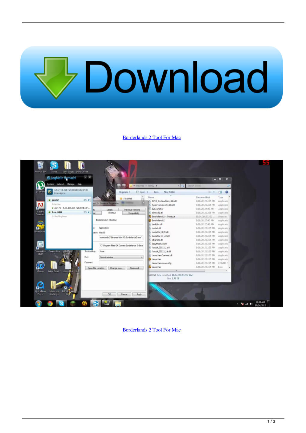 Borderlands 2 Tool for Mac