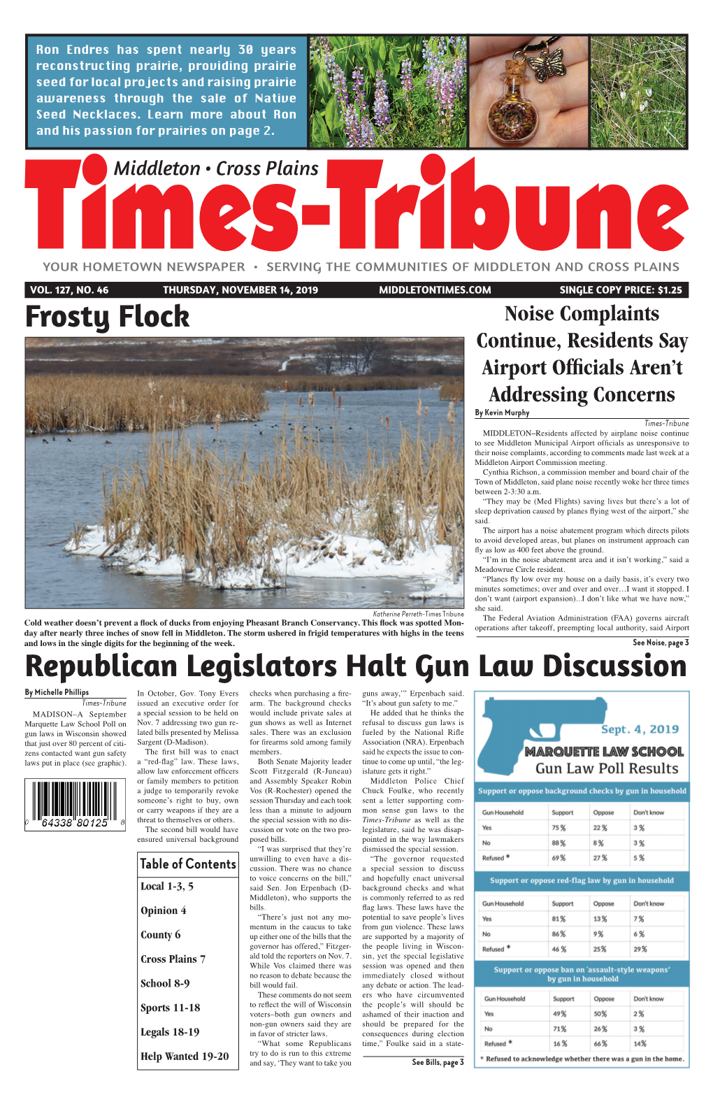 Republican Legislators Halt Gun Law Discussion by Michelle Phillips in October, Gov