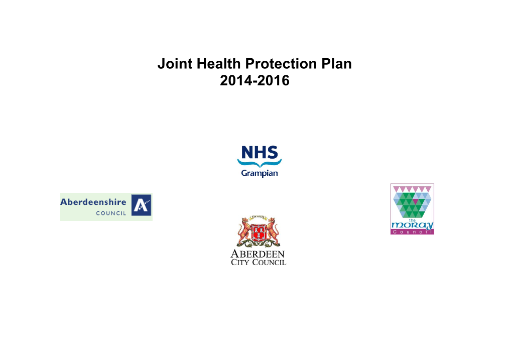 Joint Health Protection Plan 2014-2016