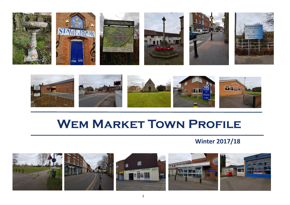 Wem Market Town Profile
