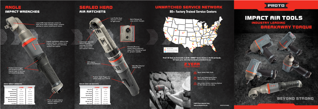 Proto® Impact Air Tools Brochure (IARPROTOAIBR)