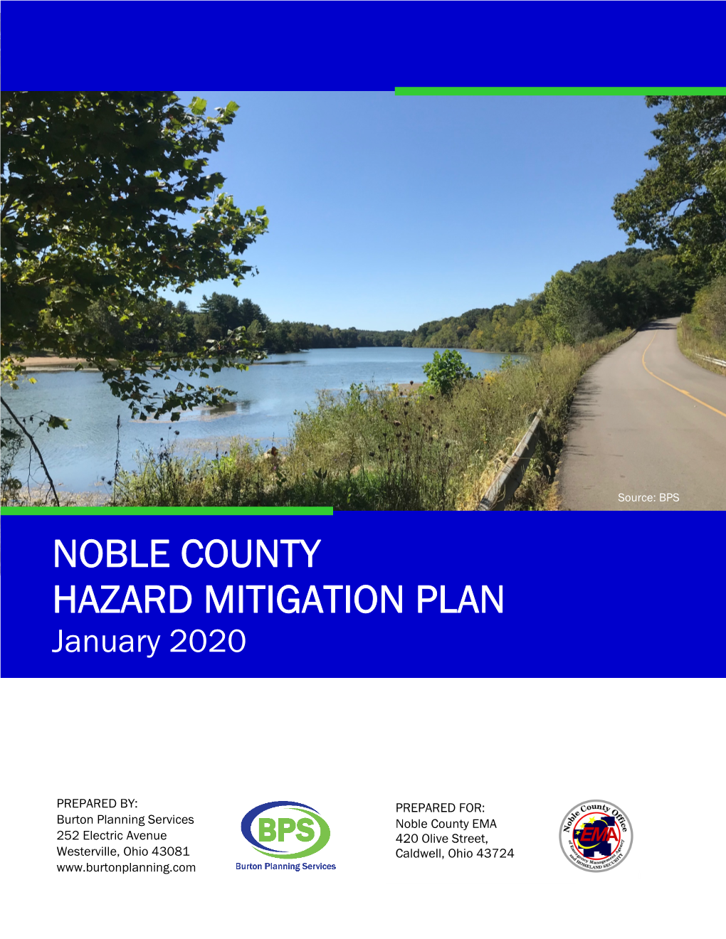 NOBLE COUNTY HAZARD MITIGATION PLAN January 2020