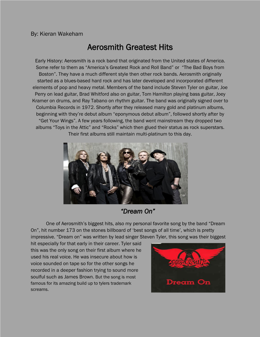 Aerosmith Greatest Hits