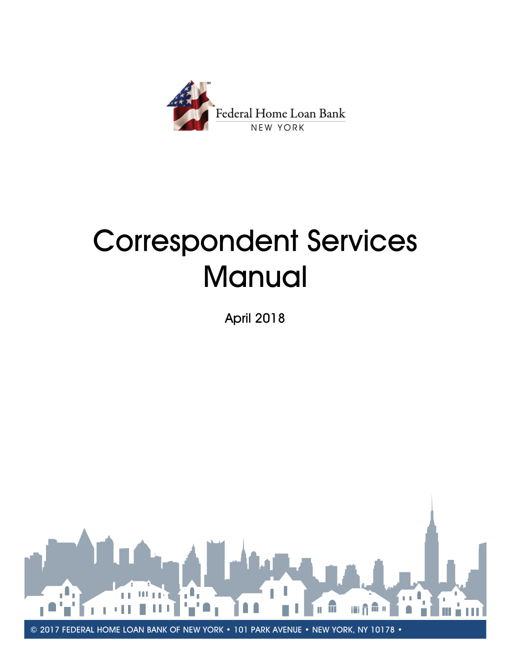 Correspondent Services Manual