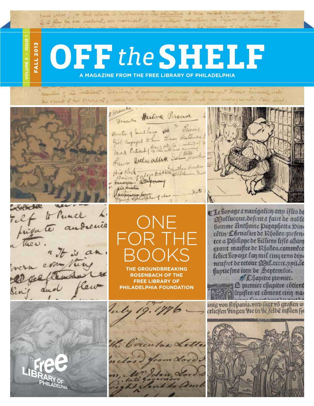 Off the Shelf – Fall 2013