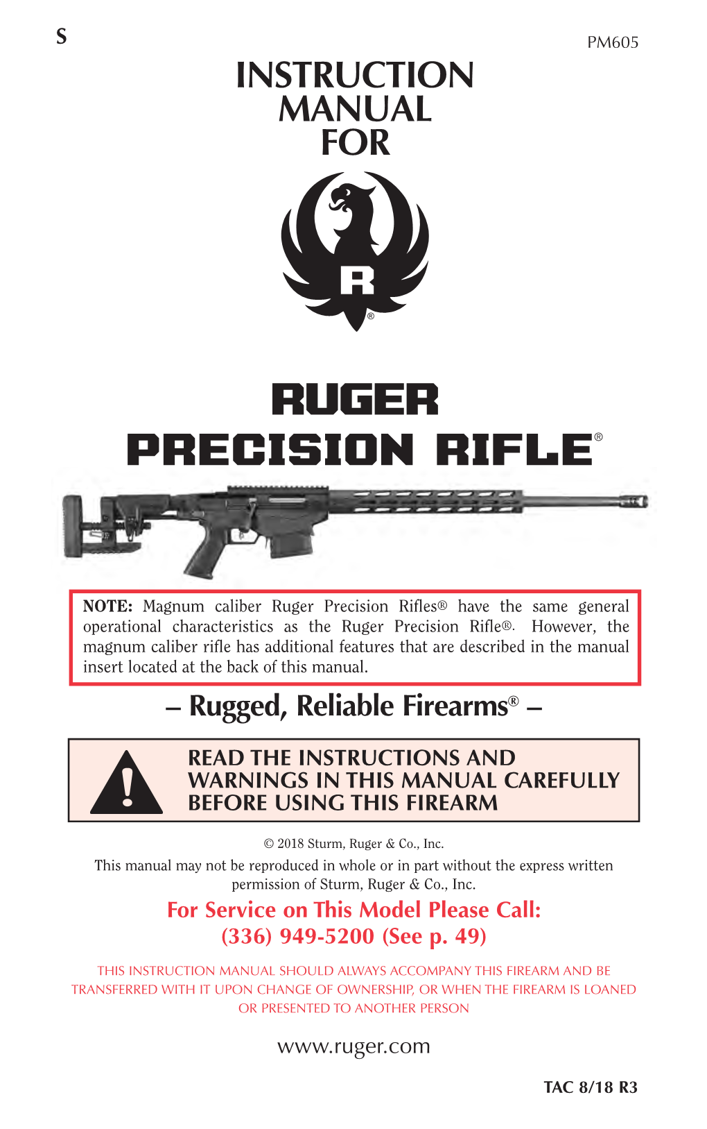 Ruger Precision Rifle®