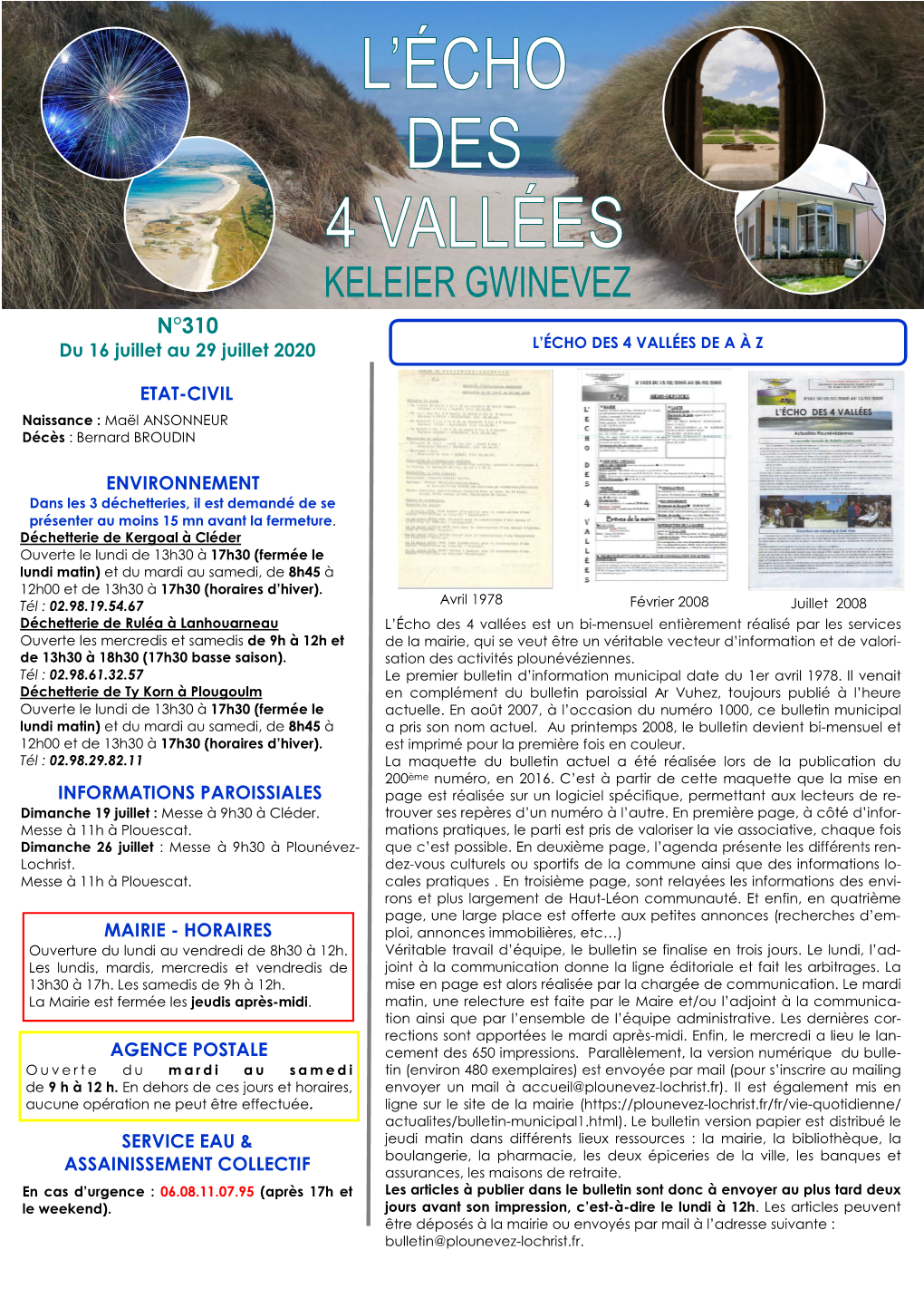 Bulletin Communal Du 16 Juillet.Pub