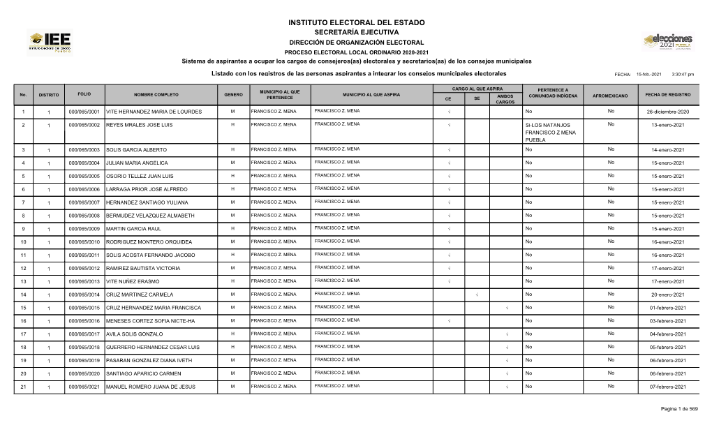 Instituto Electoral Del Estado