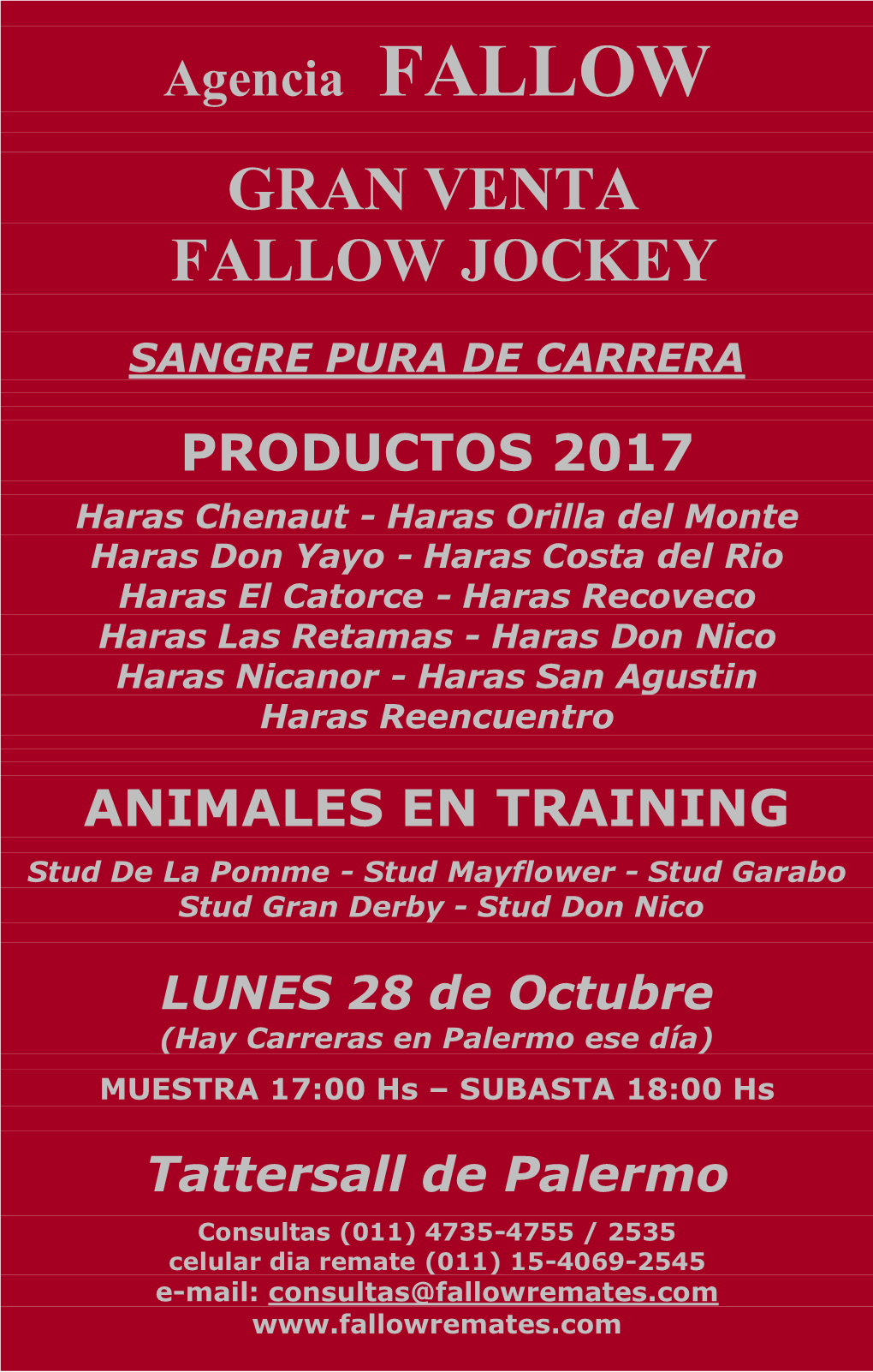 Gran Venta Fallow Jockey