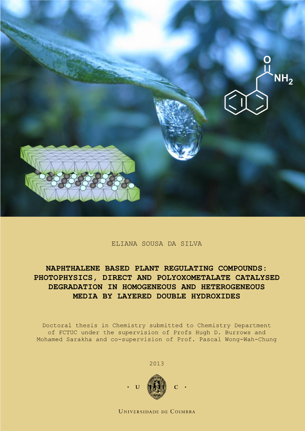 2 Naphthalene Based Plant Regulating Compounds