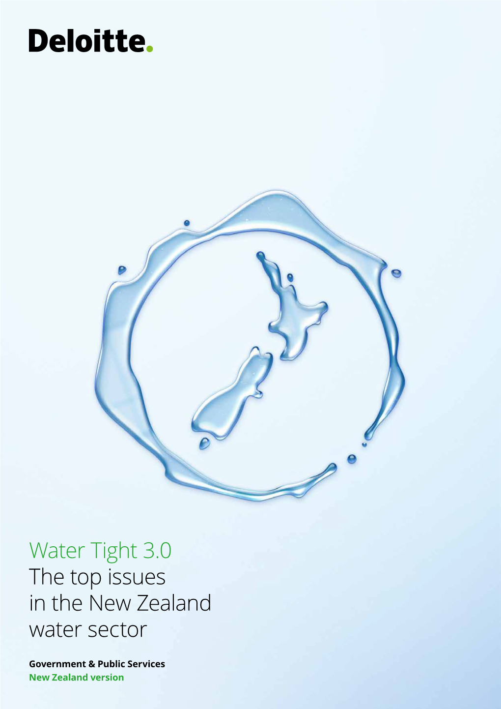 Top Issues in the New Zealand Water Sector