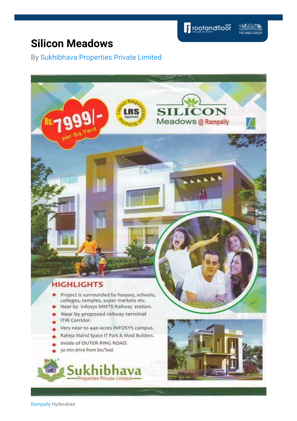 Silicon Meadows by Sukhibhava Properties Private Limited