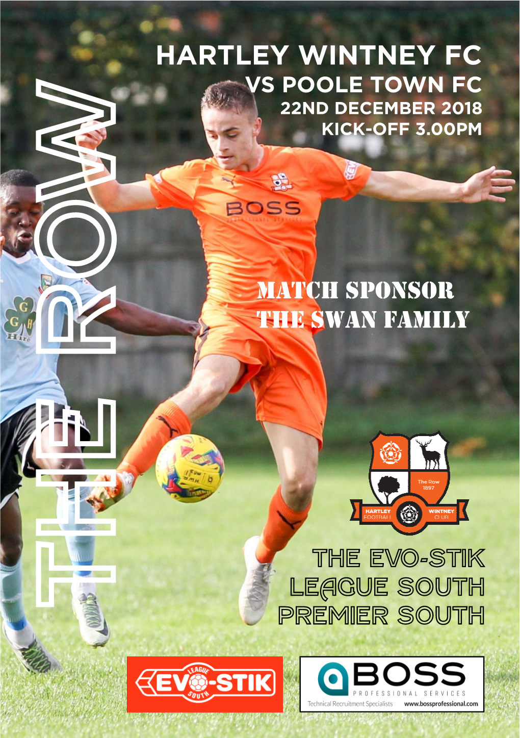 The Evo-Stik League South Premier South Hartley Wintney Fc