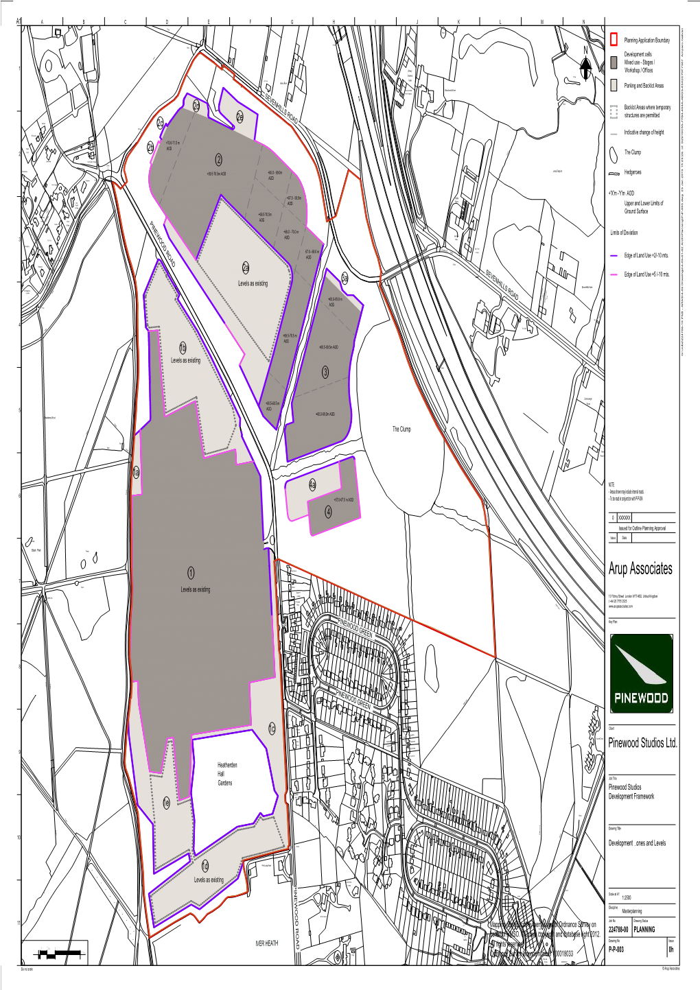 Arup Associates 7 Heathwood Pond Levels As Existing Bratton