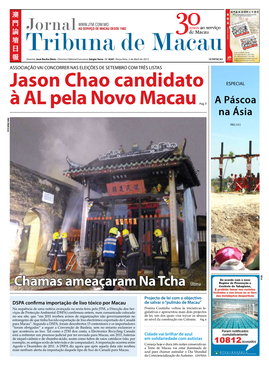 Jason Chao Candidato À AL Pela Novo Macaupág 7