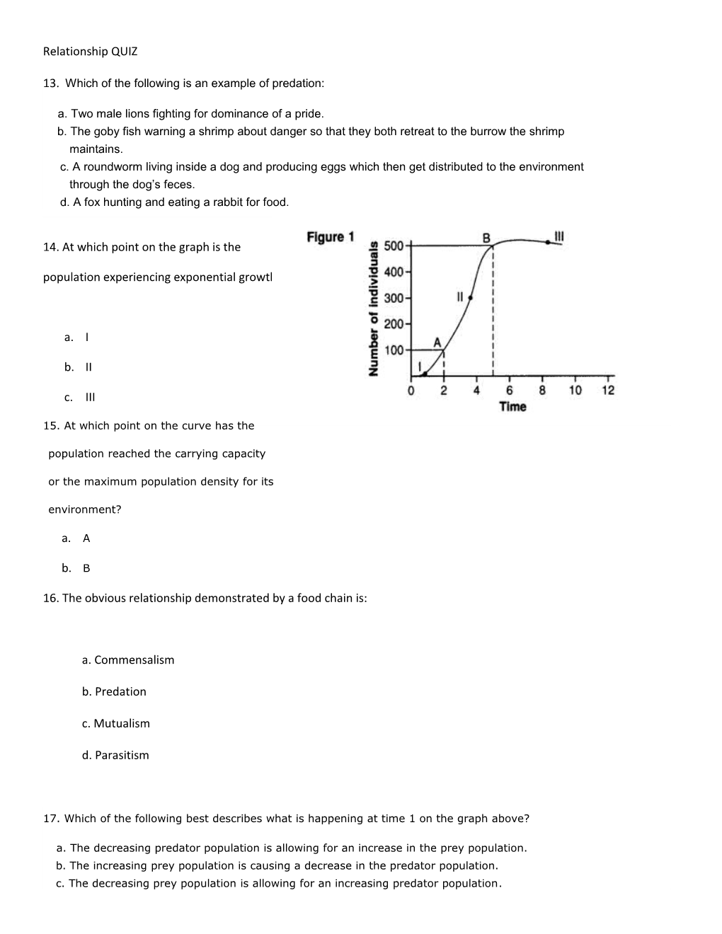 Relationship QUIZ