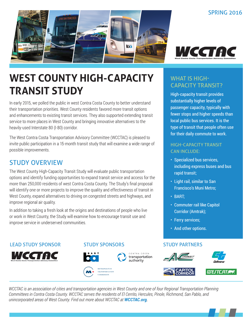 West County High-Capacity Transit Study