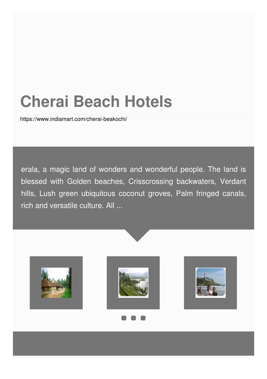 Cherai Beach Hotels