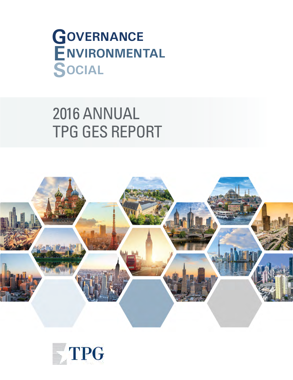 2016 Annual Tpg Ges Report Table of Contents