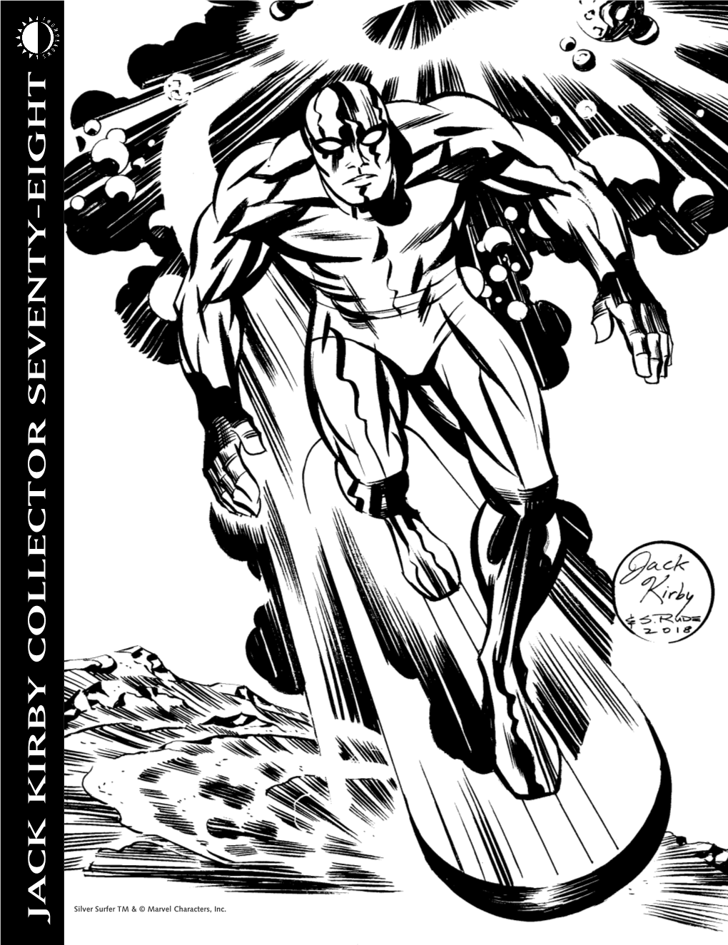 JACK KIRBY COLLECTOR SEVENTY-EIGHT Silver Surfer TM&©Marvelcharacters, Inc